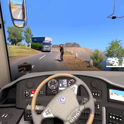 Offroad Bus Climb Hill Racing app icon
